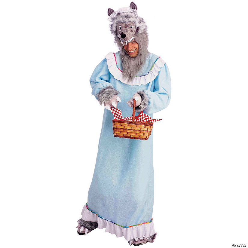 jøde køre Citron Adult Granny Wolf Costume | Oriental Trading