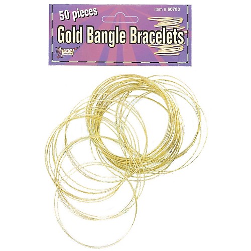 Featured Image for Gold Bangles 50 Per Pack