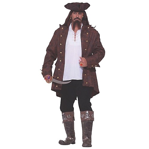 Featured Image for Men’s Plus Size Pirate Captain Costume
