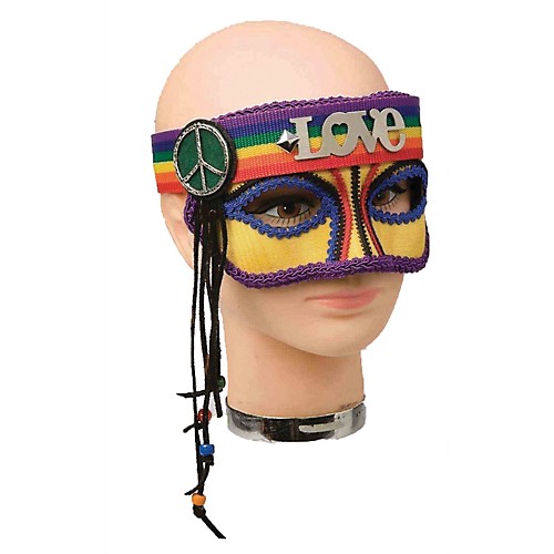 Featured Image for Women’s Hippie Rainbow Mask