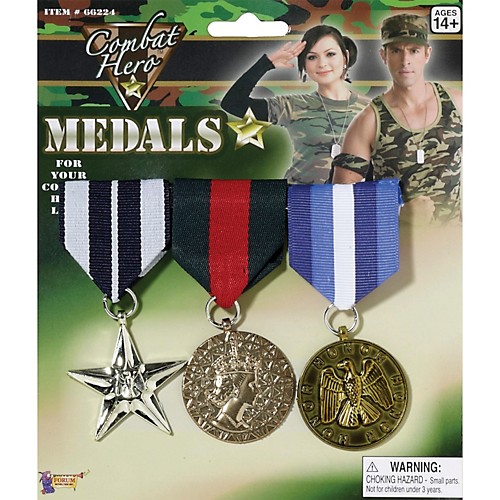 Featured Image for Combat Hero Medals – Set of 3