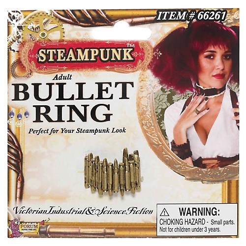 Featured Image for Steampunk Bullet Ring