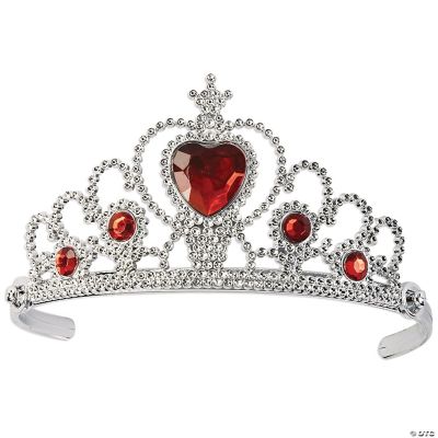 Girl's Ruby Heart Tiara Costume Accessory Oriental Trading
