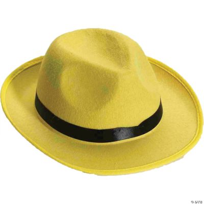 Yellow Fedora Hat