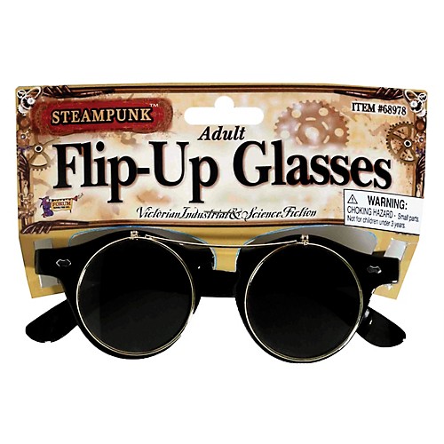 Featured Image for Flip-Up Steampunk Glasses