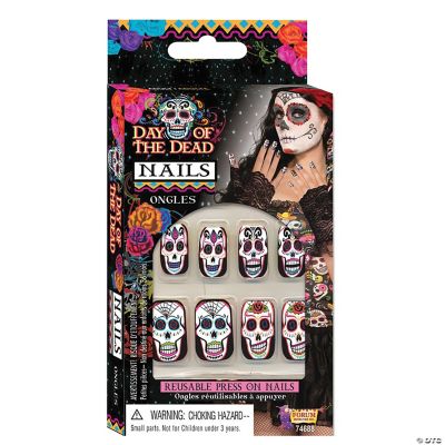 Featured Image for Day of Dead Nails Accessory