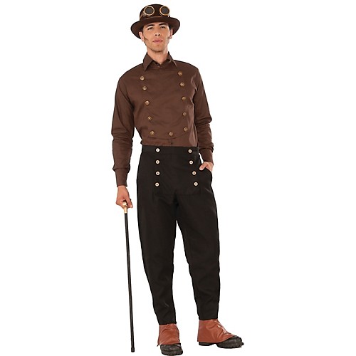 Featured Image for Steampunk Brown Shirt