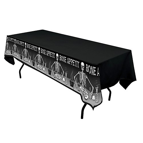 Featured Image for 54″ x 108″ Bone Appetit Table Cover