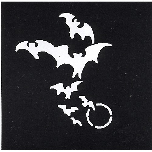 Featured Image for Stencil Bats Moon Stainless