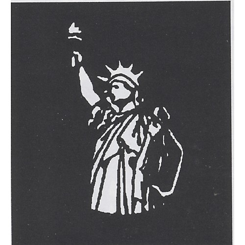 Featured Image for Stencil Statue Lbrty Stainls
