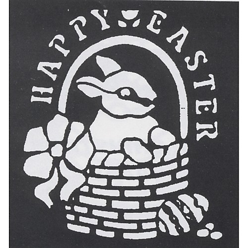 Featured Image for Stencil Happy Easter Brass