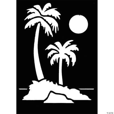 Palm Tree 783-070 Stencil