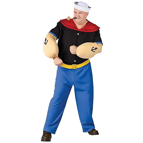 Featured Image for Men’s Plus Size Popeye Costume