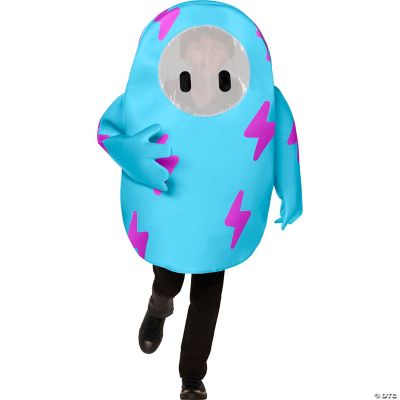 Kids Fall Guys™ Blue Polyester Tunic Coral Blue Costume - Fits up to ...