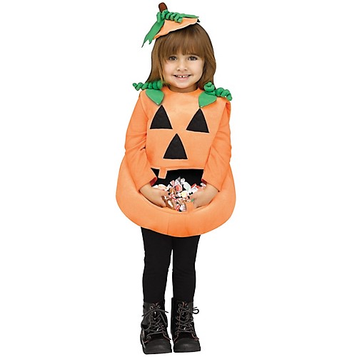 Featured Image for Candy Collector Pumpkin Toddler Costume