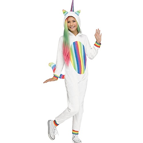 Featured Image for Child Rainbow Unicorn Costume
