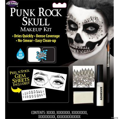 Punk Rock Skull M/U Kit | Oriental Trading