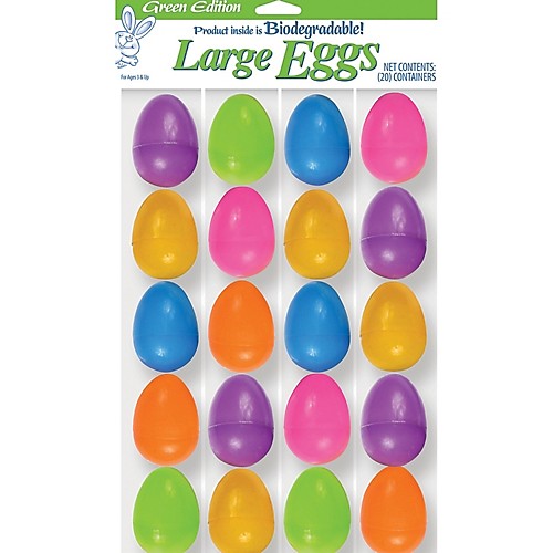 Featured Image for Plastic Easter Eggs – Bag of 20