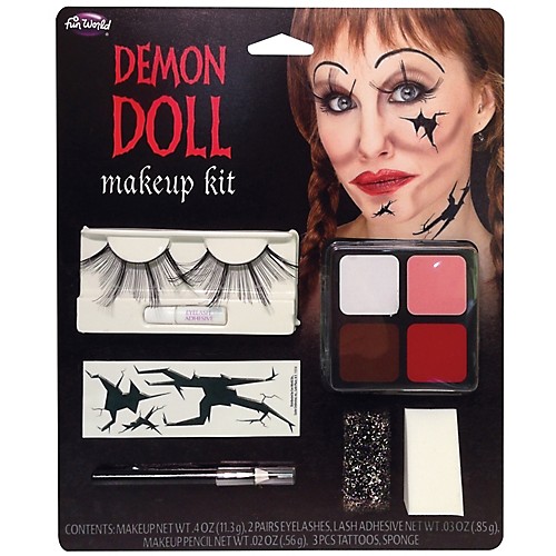 Featured Image for Demon Doll Face Makeup Kit