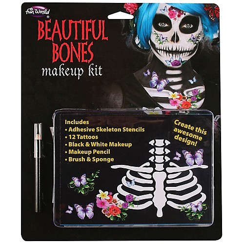 Featured Image for Skeleton Makeup Kit Beautiful