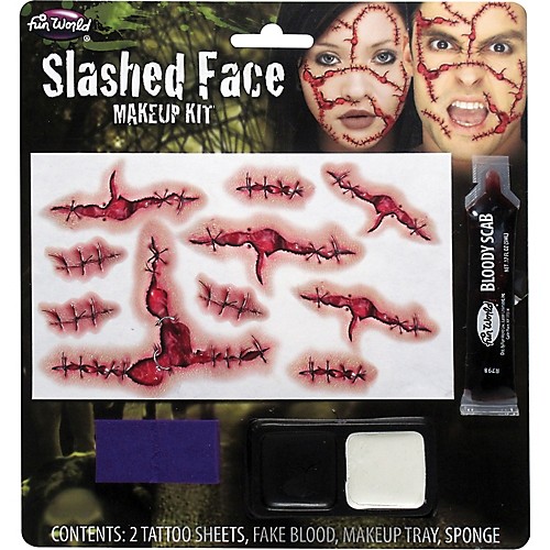Featured Image for Slashed Face Makeup Kit