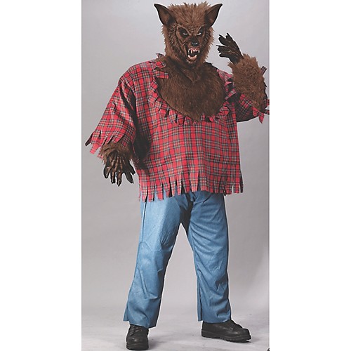 Featured Image for Men’s Plus Size Werewolf Brown