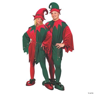 Adult's Velvet Elf Costume Set | Oriental Trading