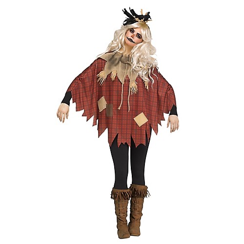 Featured Image for Women’s Scary Crow Poncho