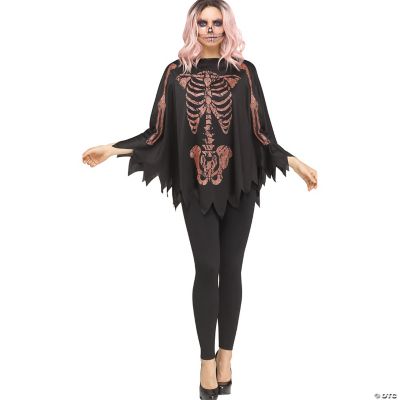 Featured Image for Poncho Rose Gold/Glitter Skeleton