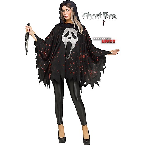 Featured Image for Ghostface Glitter Poncho