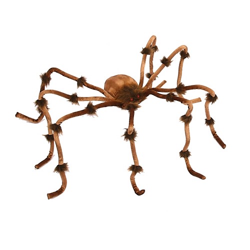 Featured Image for Giant Plush Brown Spider