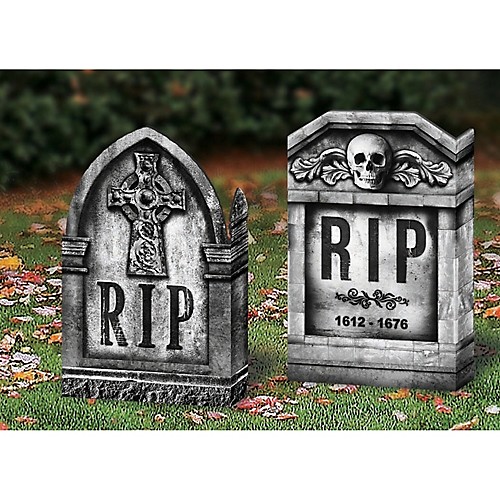 Featured Image for Photo-Realistic Tombstone Cross & Skull Set