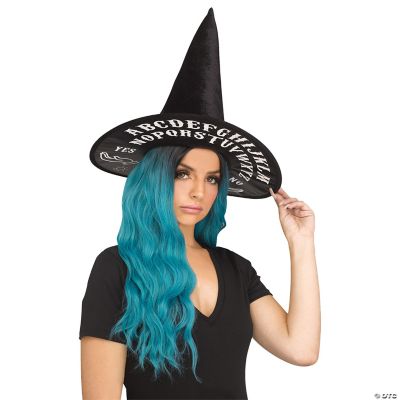 Witch's Adult Black Hat with Netting - Perfect for Spooky Occasions