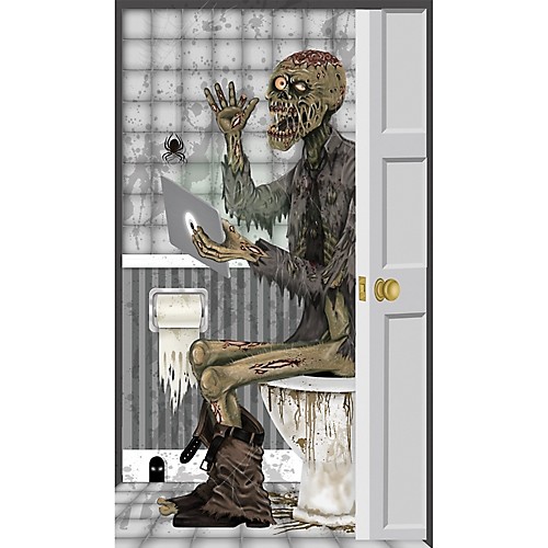 Featured Image for Zombie Toilet Door Cover