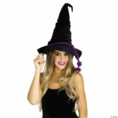 Kids Velour Witch Hat