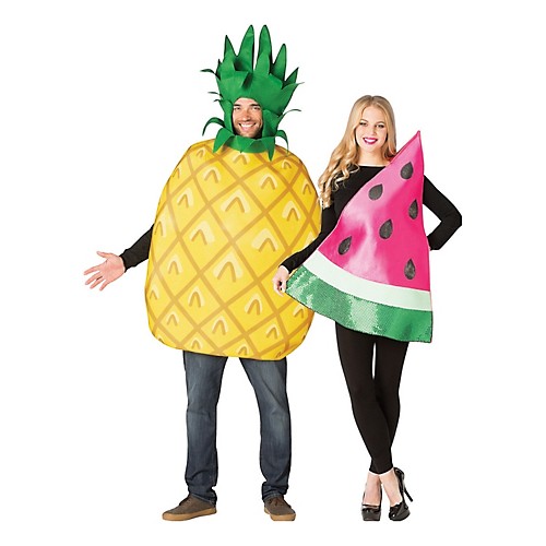 Featured Image for Pineapple & Watermelon Couples Costume