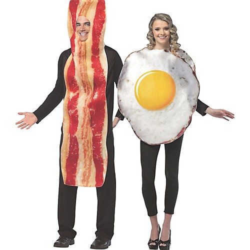 Featured Image for Bacon Slice & Fried Eggs Couples Costume