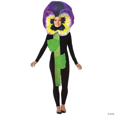 Featured Image for Purple Pansy Flower Adult Costume