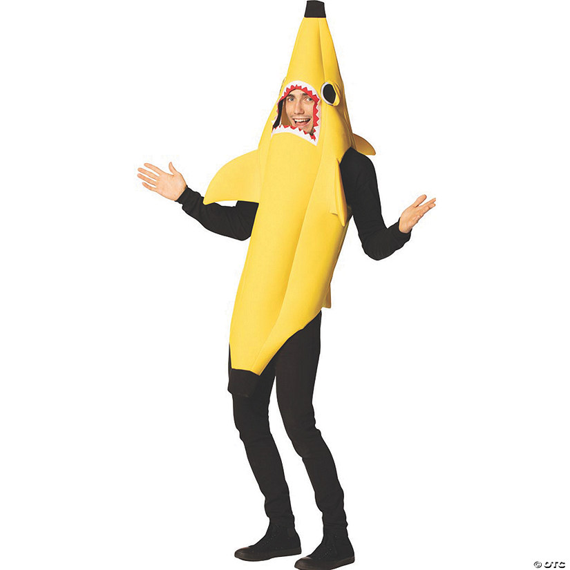 Adult's Banana Shark Costume | Oriental Trading