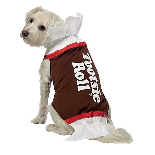 Featured Image for Tootsie Roll Dog Costume