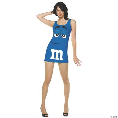 Red M&M Candy Adult Unisex Halloween Costume 