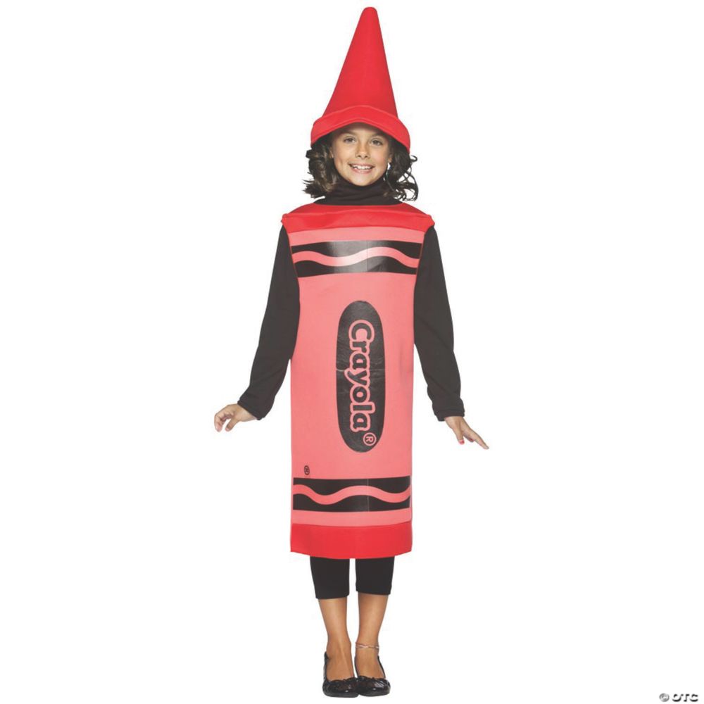 Kid's Red Crayola® Crayon Costume - Medium
