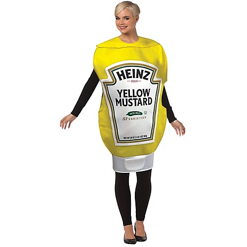 Featured Image for Heinz Mustard Squeeze Bottle Adult Costume
