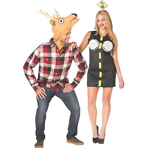 Featured Image for Deer In Headlights Couple Costume