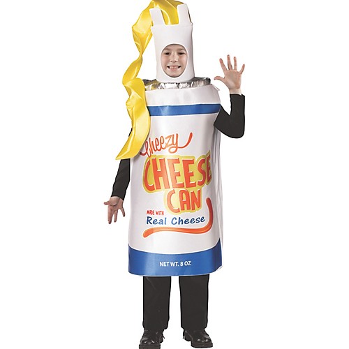 Featured Image for Cheezy Cheese Spray Child Costume