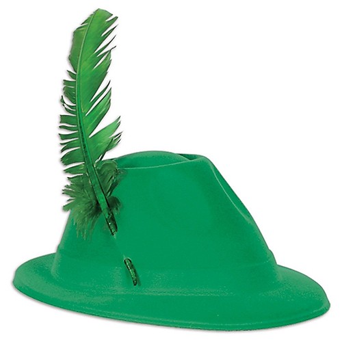 Featured Image for Hat Alpine Green with Feather