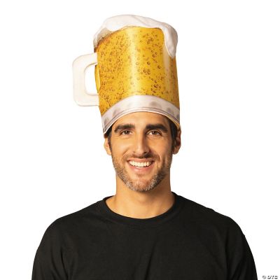 Adults Beer Mug Hat Headpiece Costume - One Size | Oriental Trading