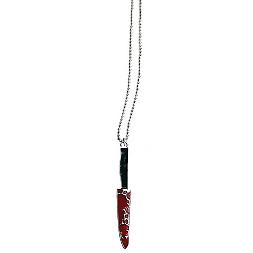 Featured Image for Metal Bloody Knife Necklace