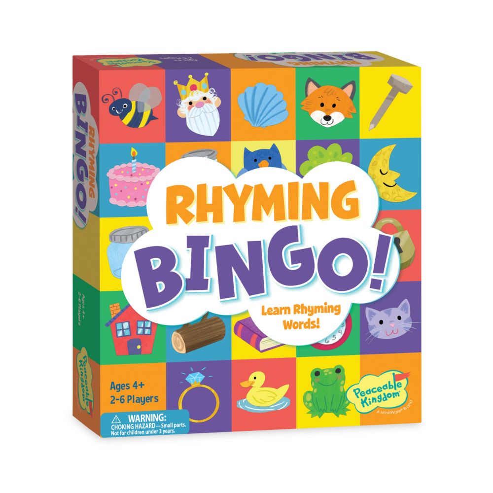 Rhyming Bingo! From MindWare