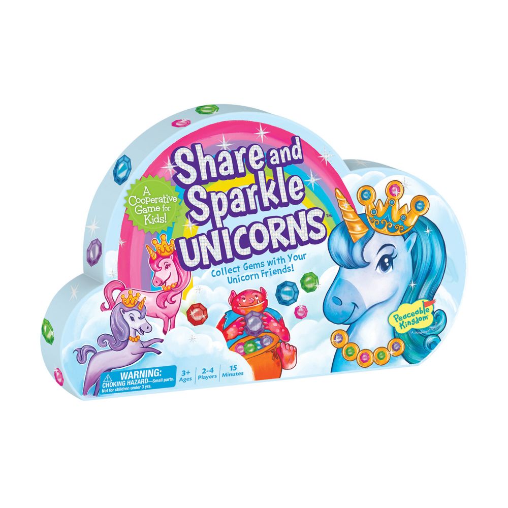 Share and Sparkle Unicorns Cooperative Game From MindWare
